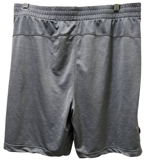 DSG Men's XL Gray Athletic Shorts 100% Polyester Workout Lounge Comfort - Picture 2 of 7